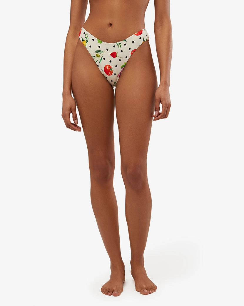 Classic Scoop Fruits Bikini Bottom