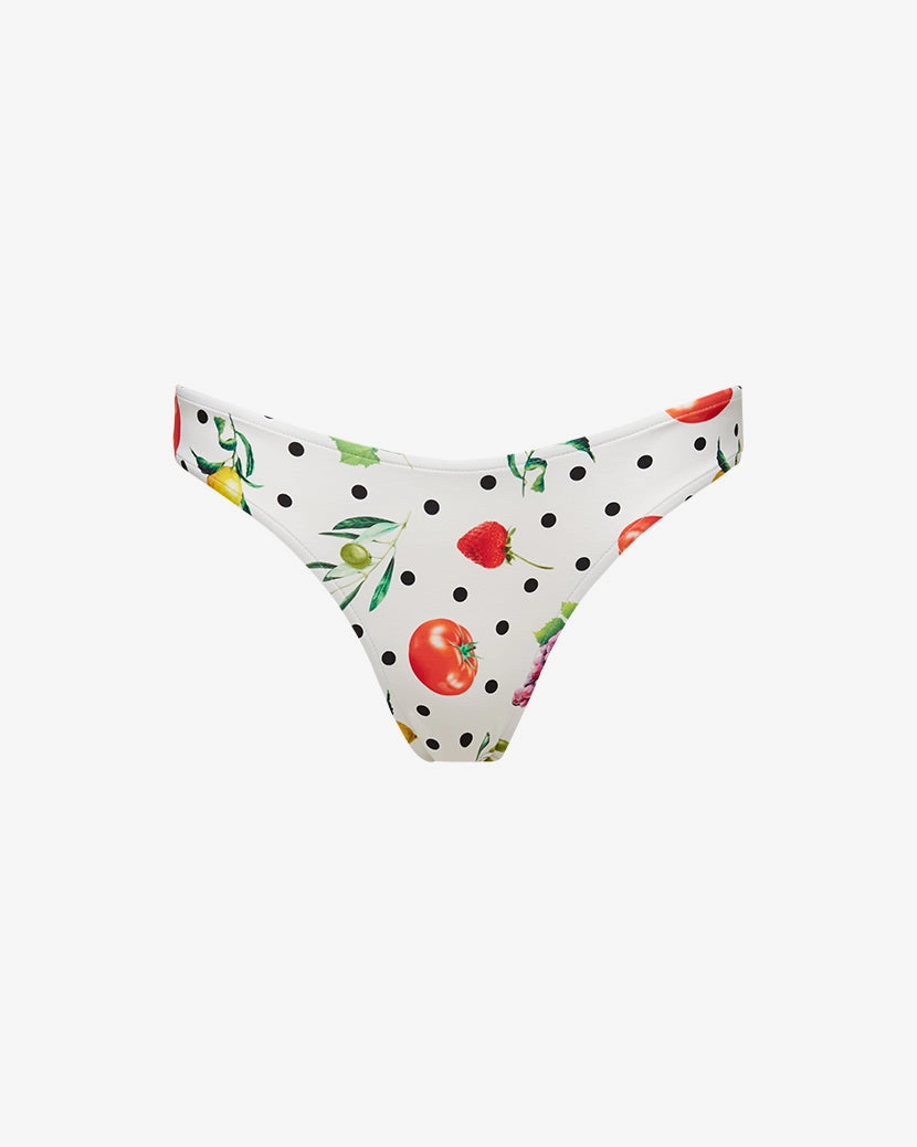 Classic Scoop Fruits Bikini Bottom