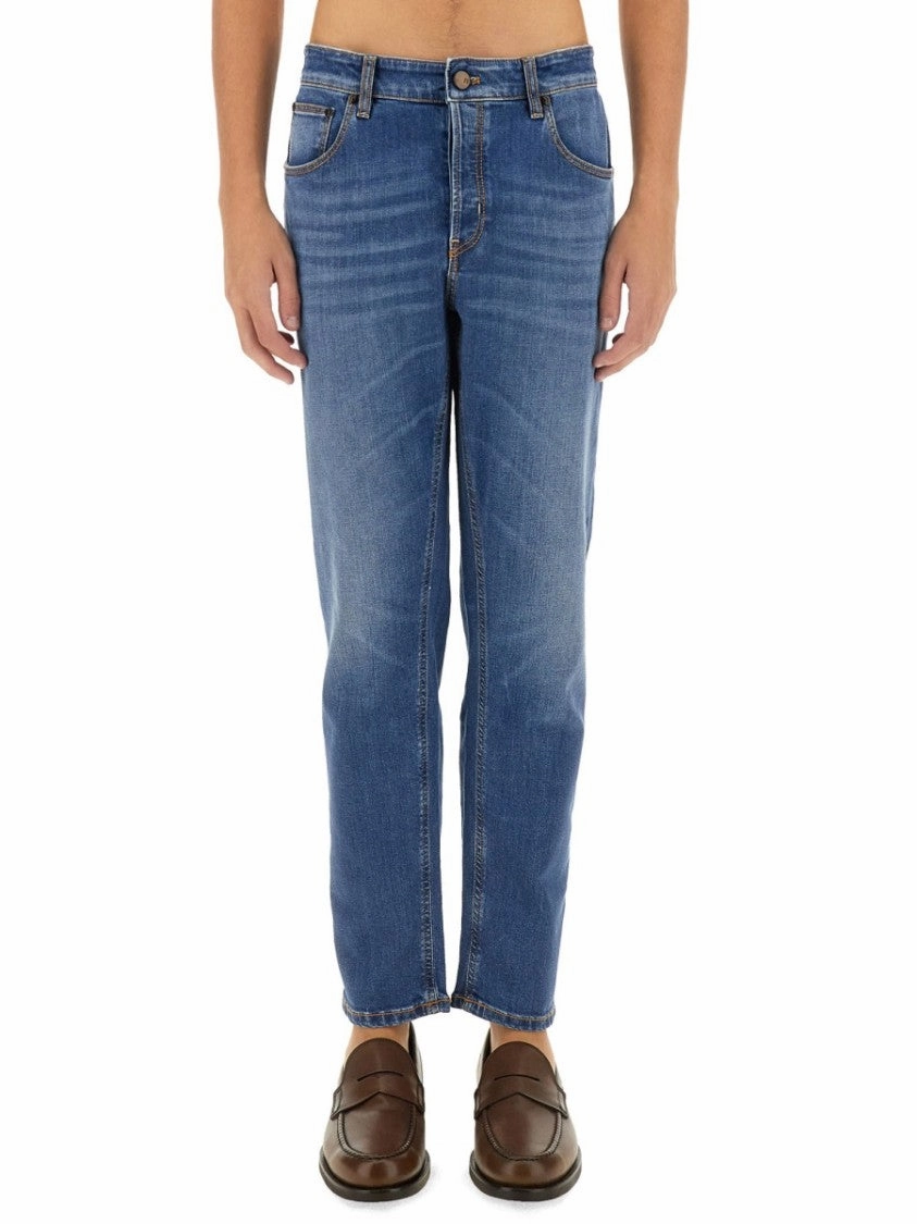Classic Straight-Leg Denim