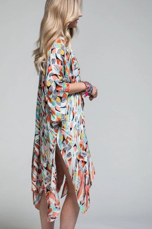 Copa Cabana Open Front Kimono