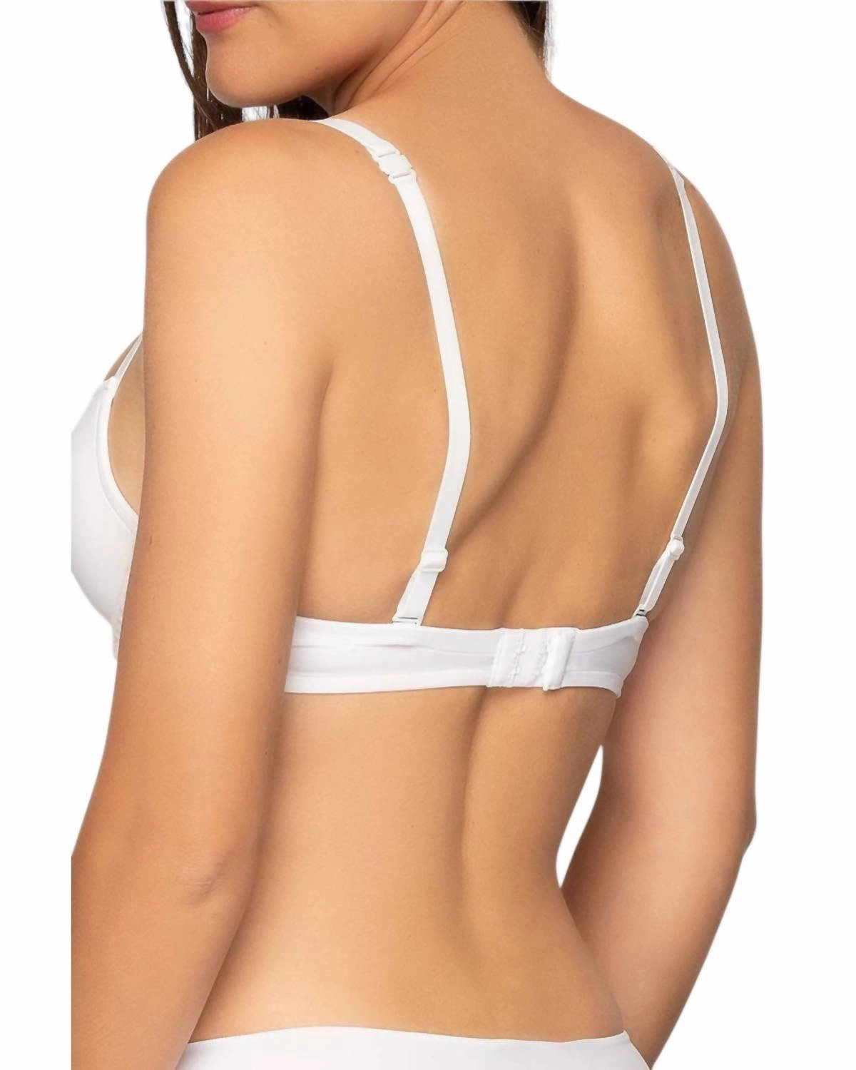 Coque Padded Balcony Bra In White