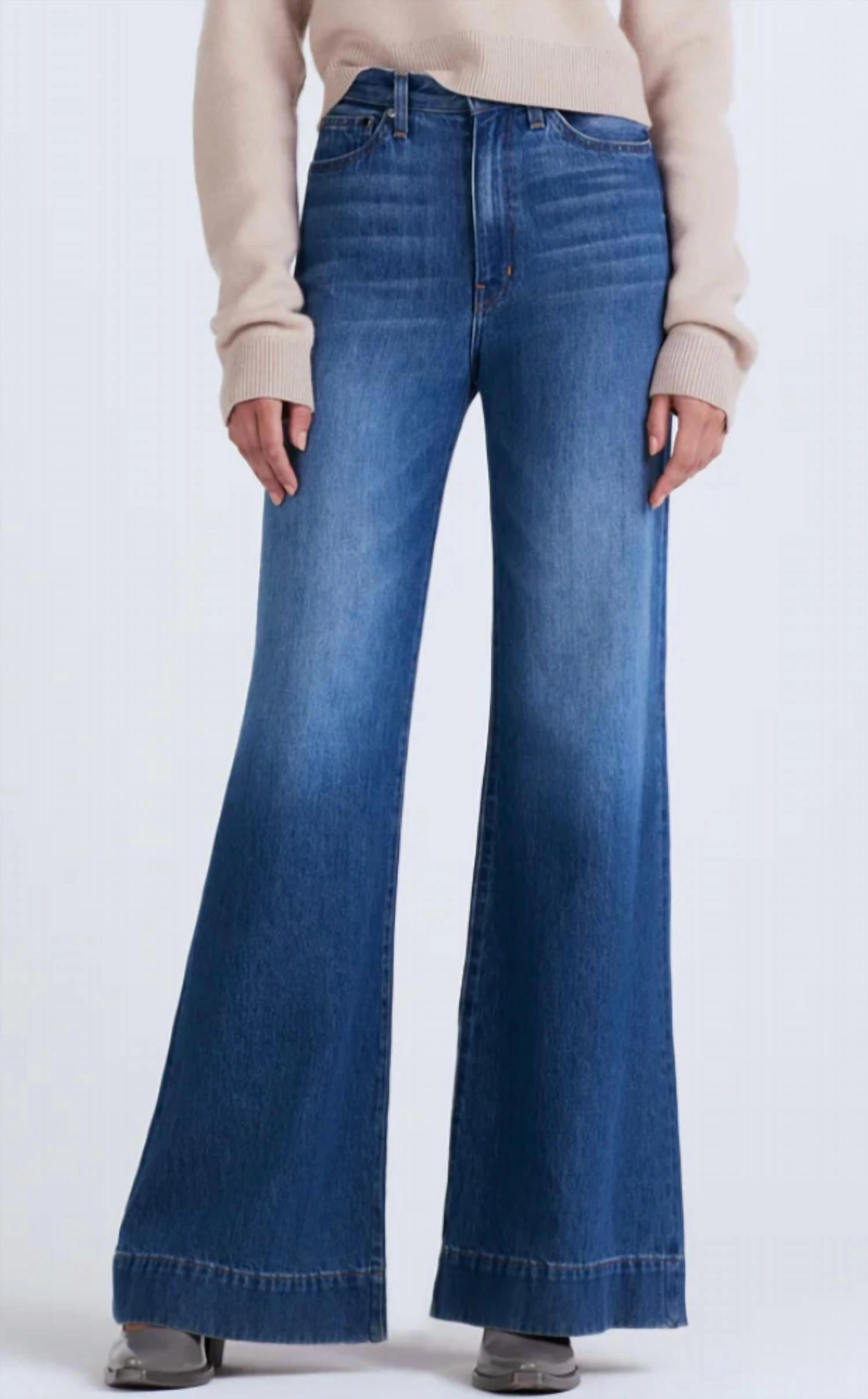 Coralie High Rise Wide Leg In Soho