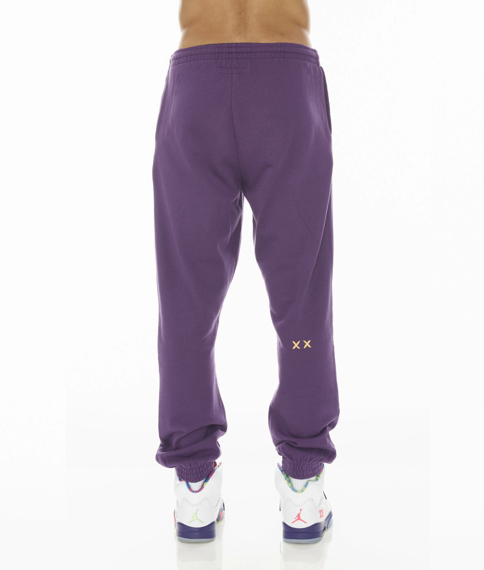 CORE SLIM SWEATPANT IN ACAI