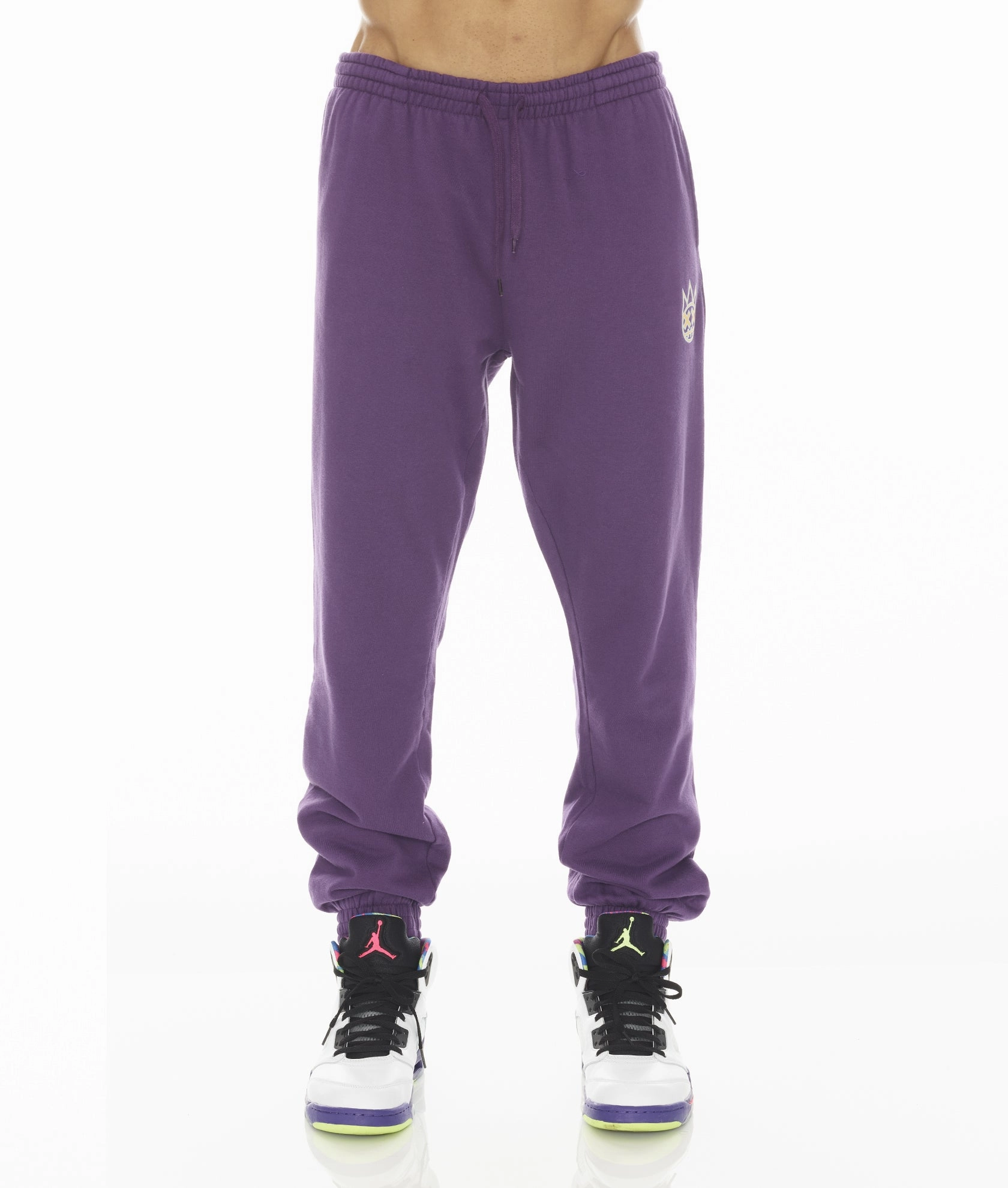 CORE SLIM SWEATPANT IN ACAI