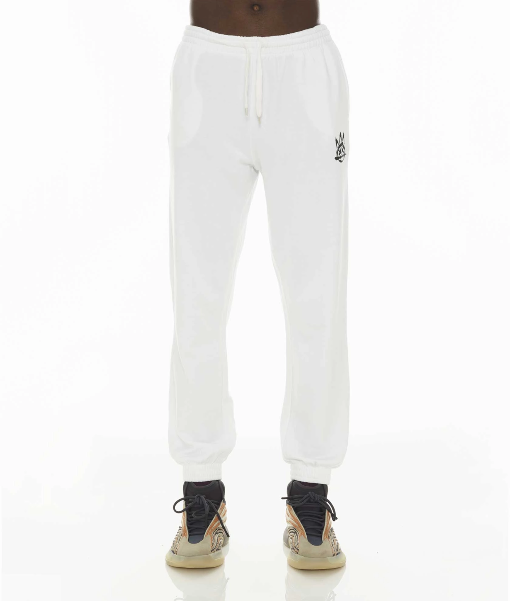 CORE SLIM SWEATPANT IN WHITE