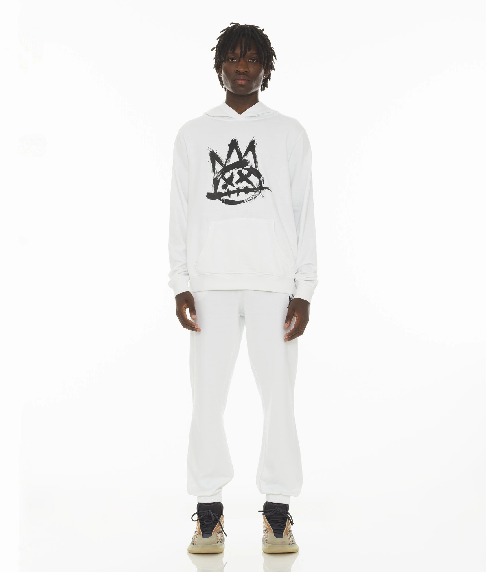 CORE SLIM SWEATPANT IN WHITE