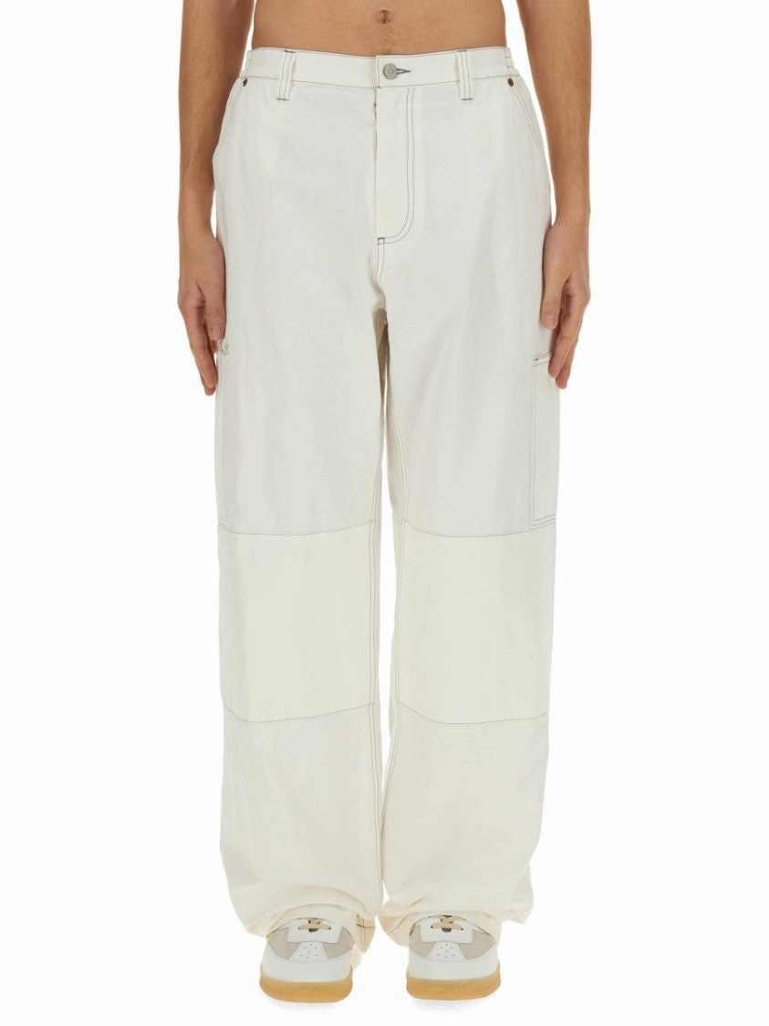 Cotton Canvas Pants