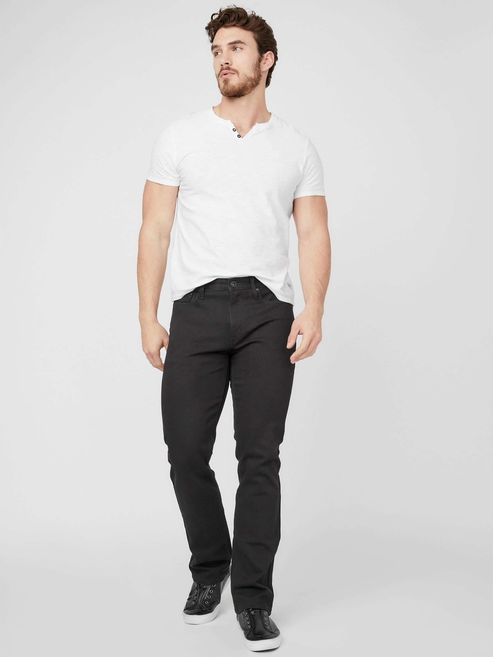 Crescent Straight-Leg Jeans