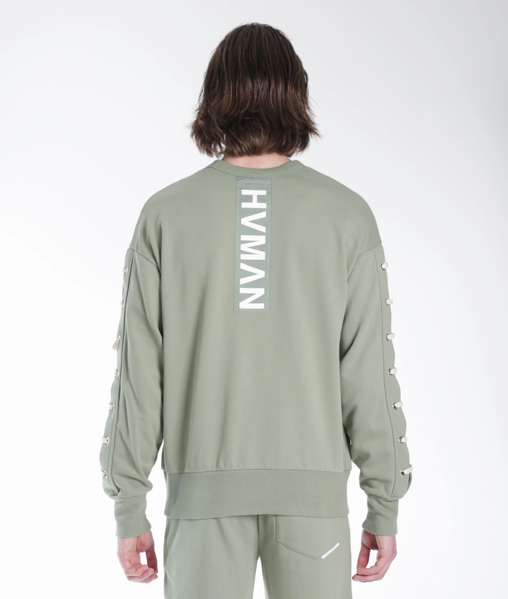 Crew Sweatshirt In Aspen Lace