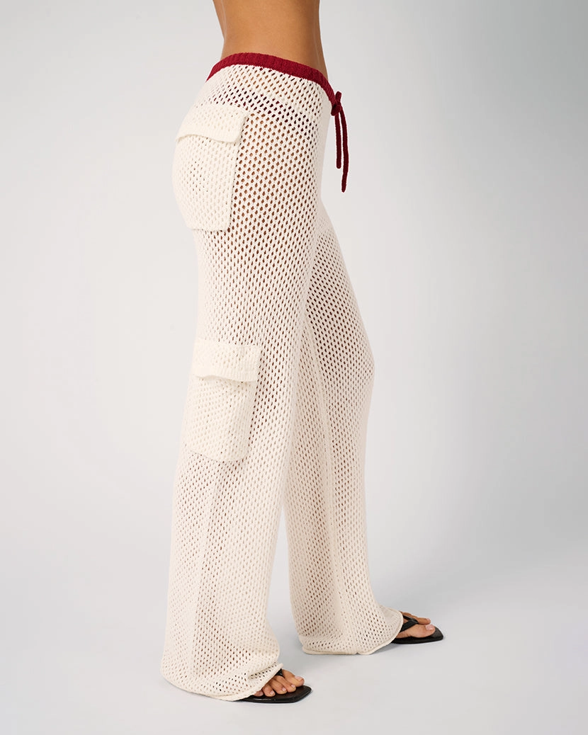Crochet Cargo Pants
