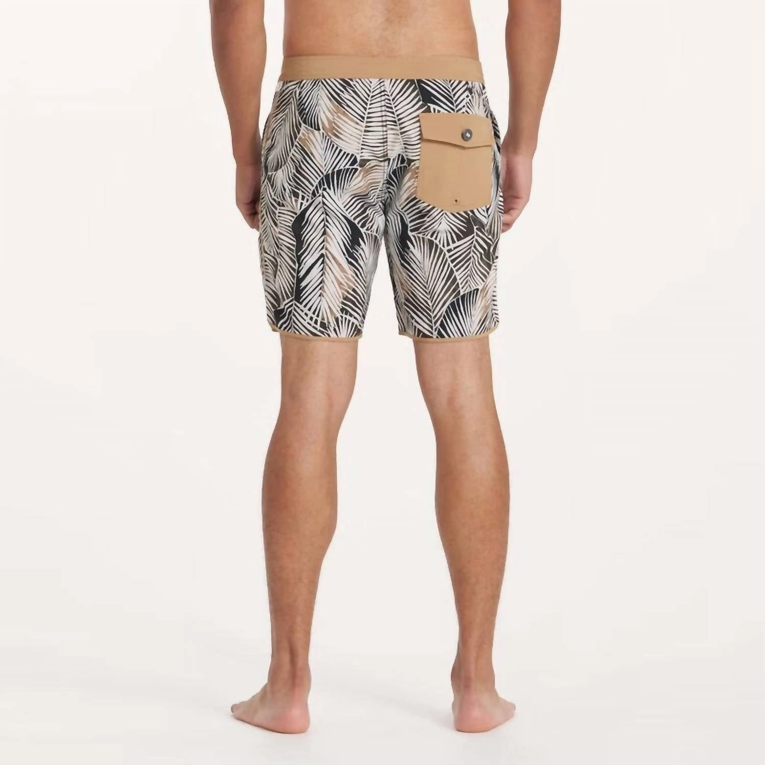 Cruise Boardshort In Wheat Fronds