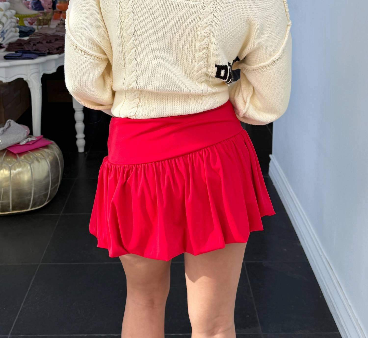Cutest Skirt Ever Mini Skirt In Red
