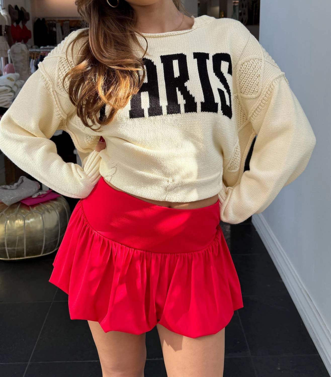 Cutest Skirt Ever Mini Skirt In Red