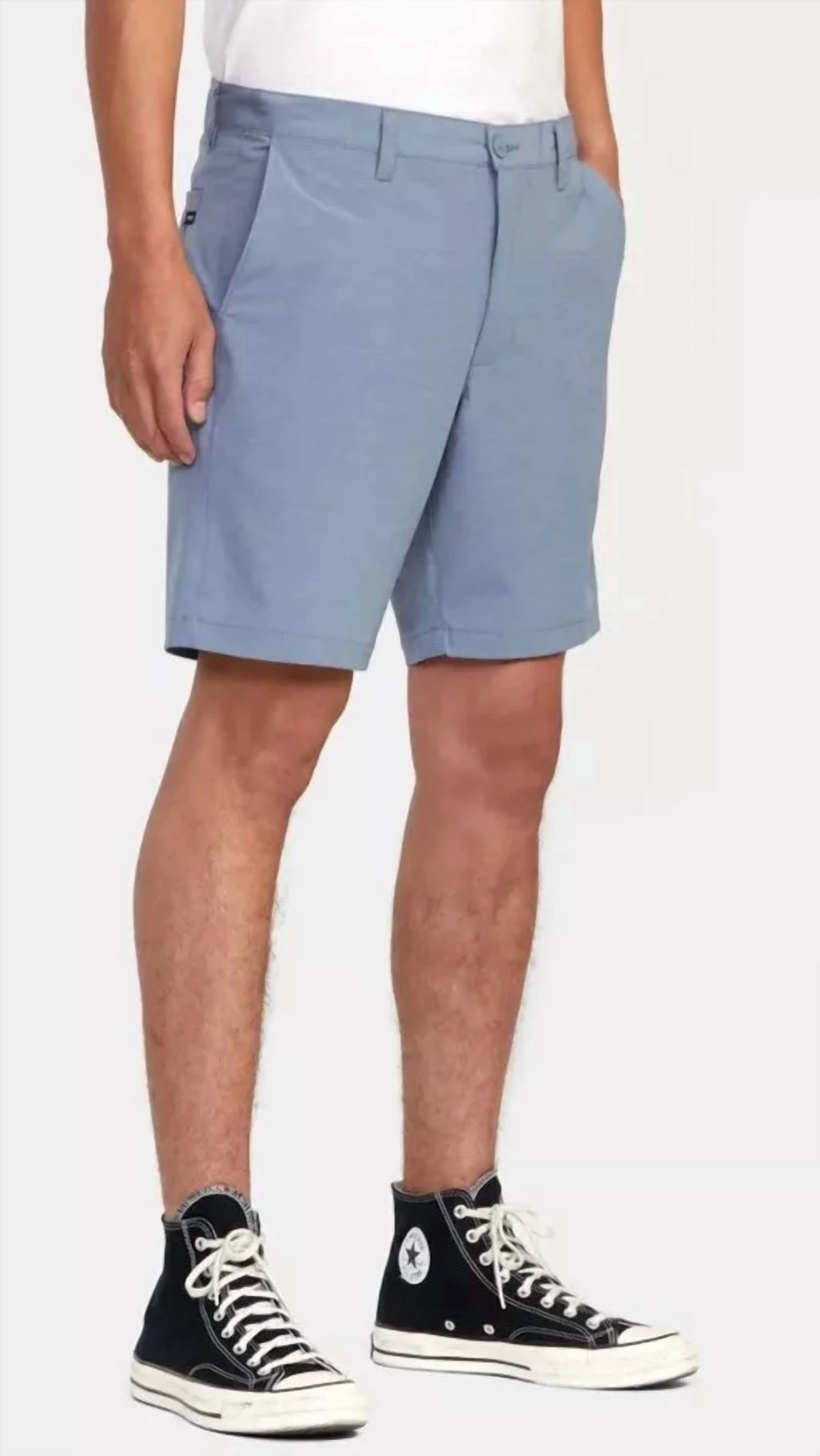 Daggers Hybrid Chino Short In Slate