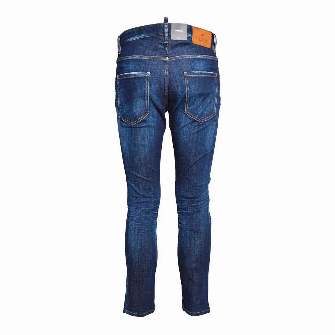 Dark Blue Clean Skater Jeans