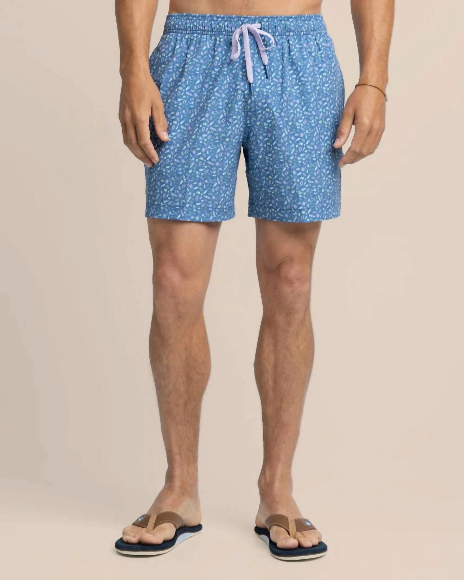 Dazed And Transfused Swim Trunk In Coronet Blue