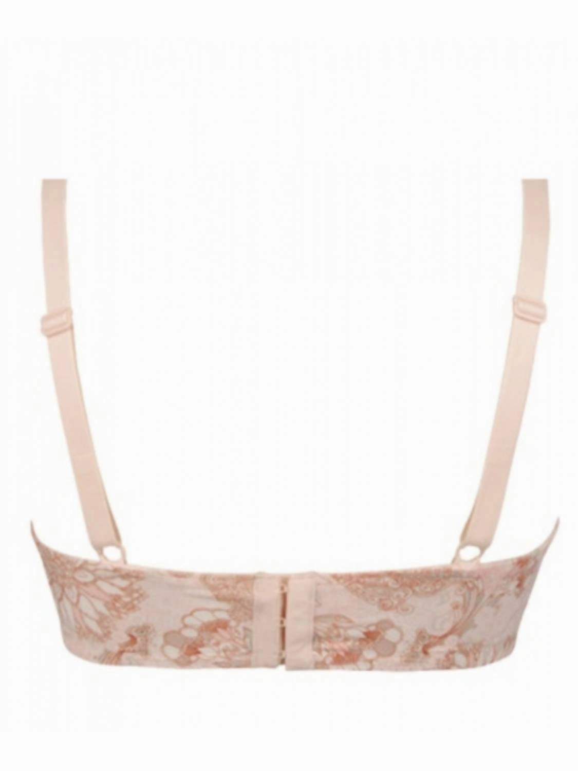 Deep Cup Non-Wired Bra In Rose