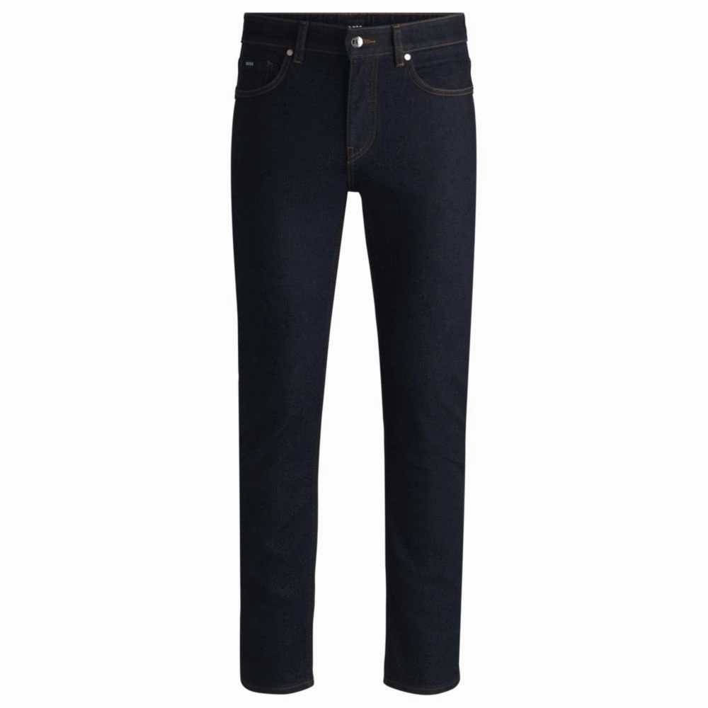 Delaware Slim-fit jeans in dark-blue comfort-stretch denim
