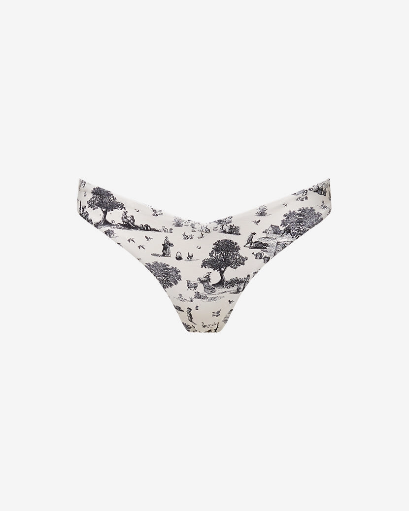 Delilah Cottage Toile Bikini Bottom