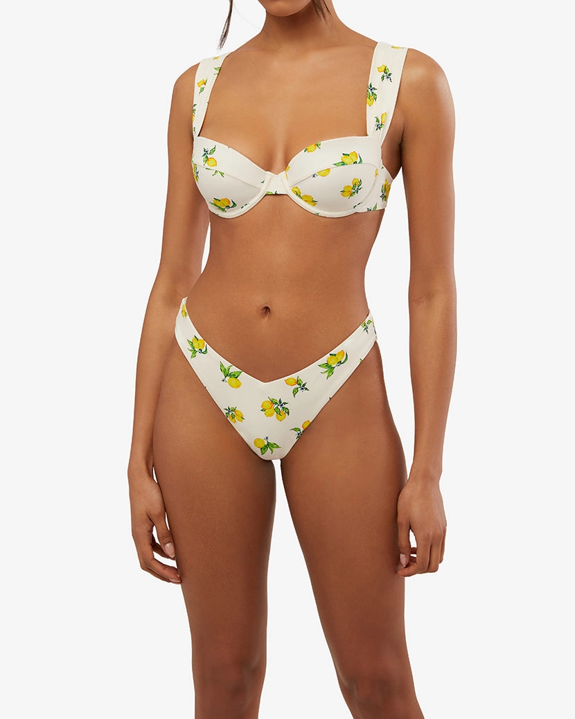 Delilah Ditsy Lemons Bikini Bottom