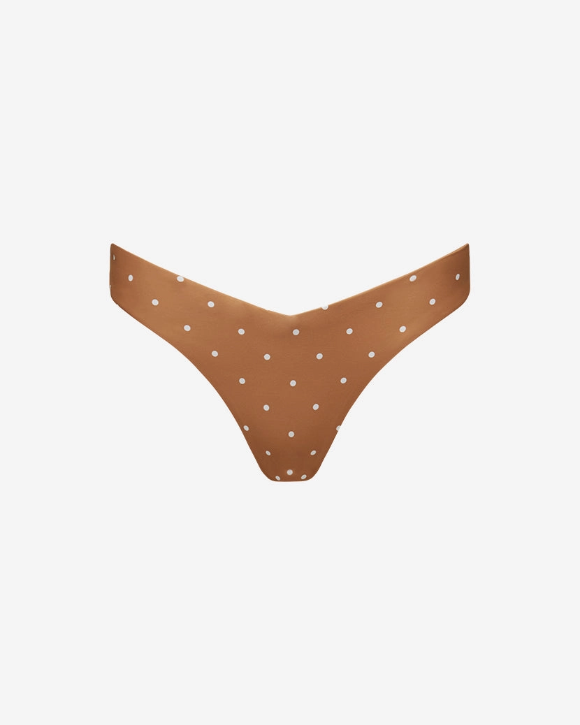 Delilah Micro Polka Dot Bikini Bottom