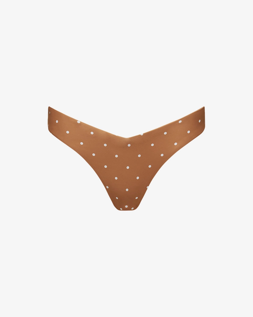 Delilah Micro Polka Dot Bikini Bottom