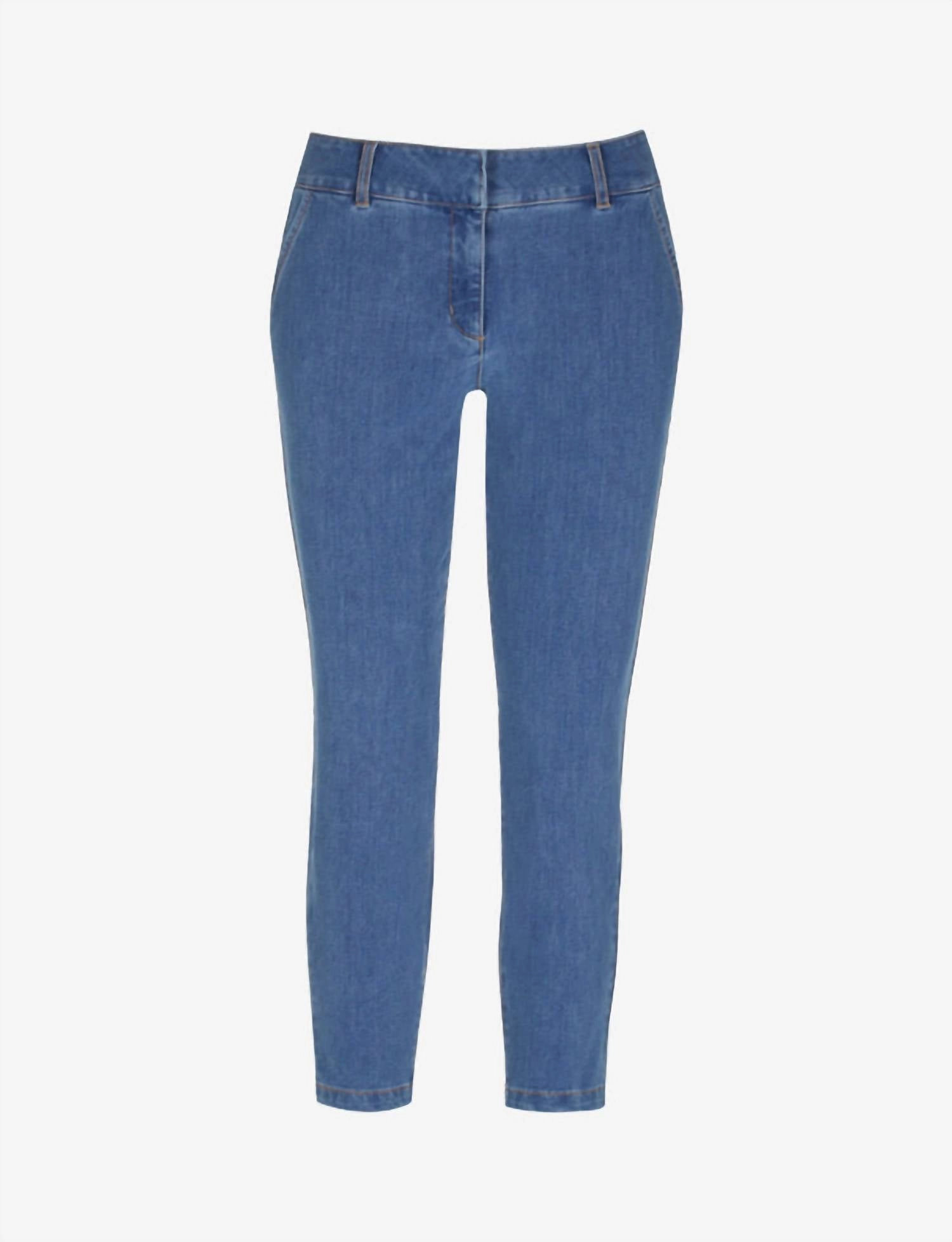 Denim 7/8 Trouser In Light Indigo