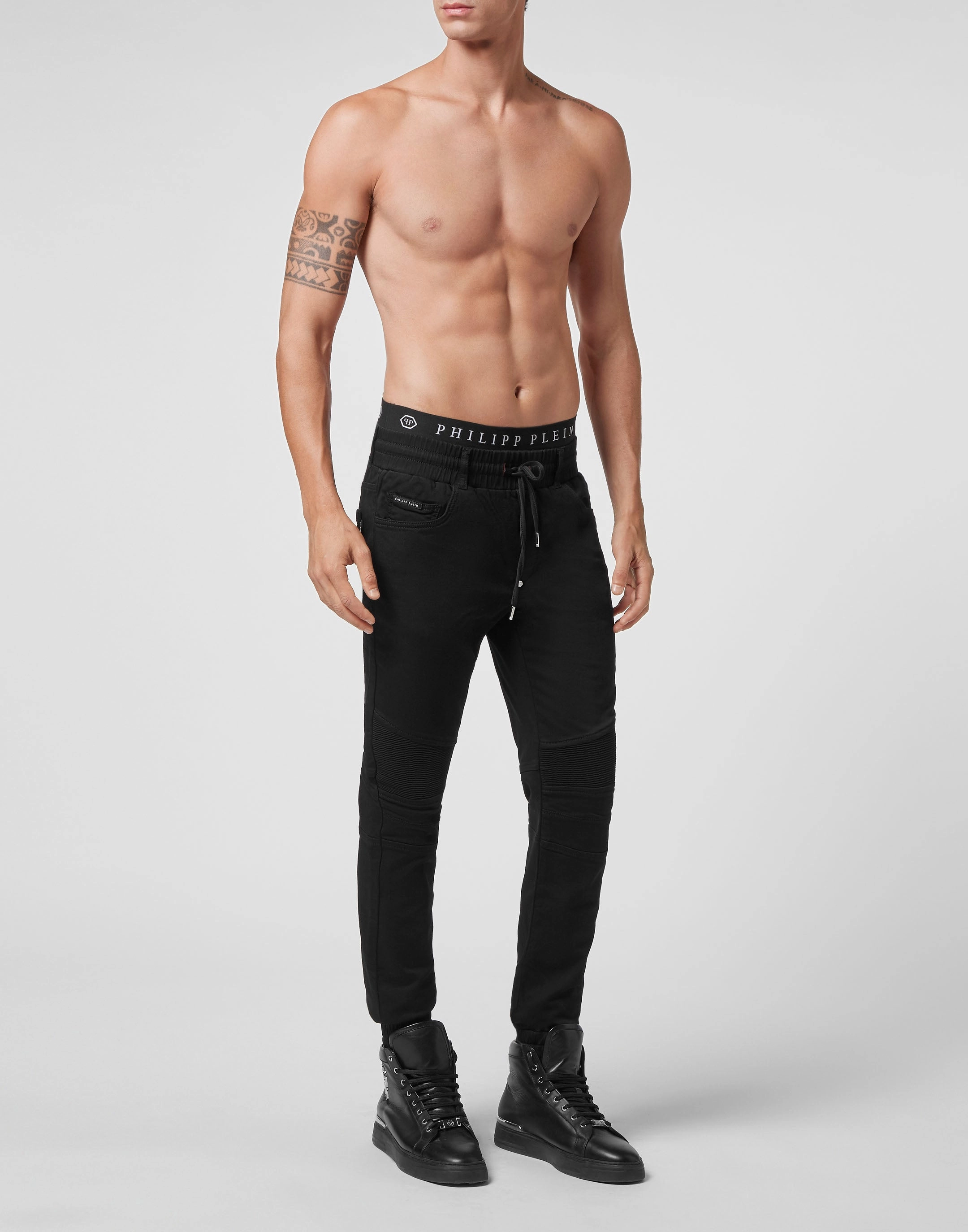 Denim Jogging Trousers