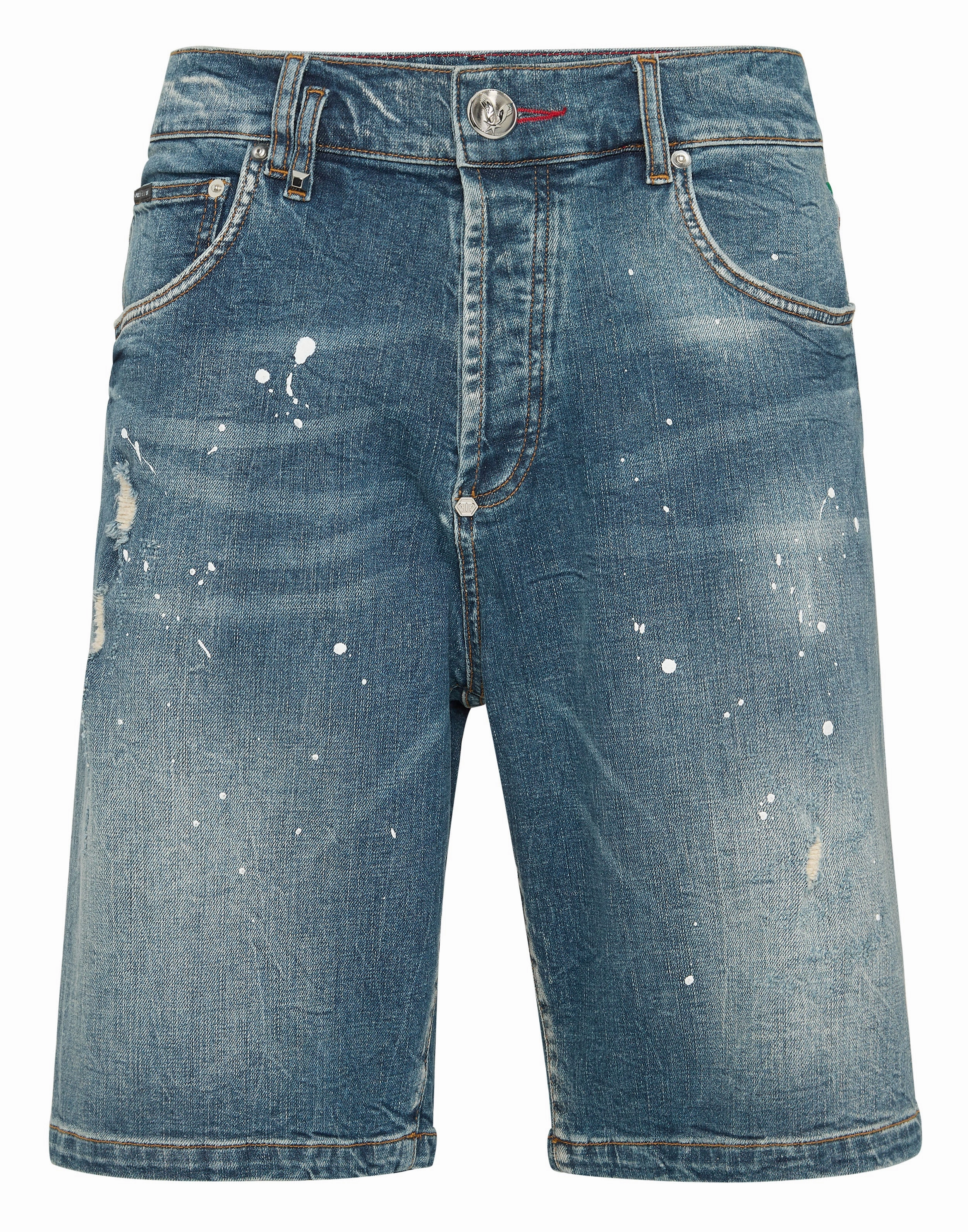 Denim Shorts Formentera Skull
