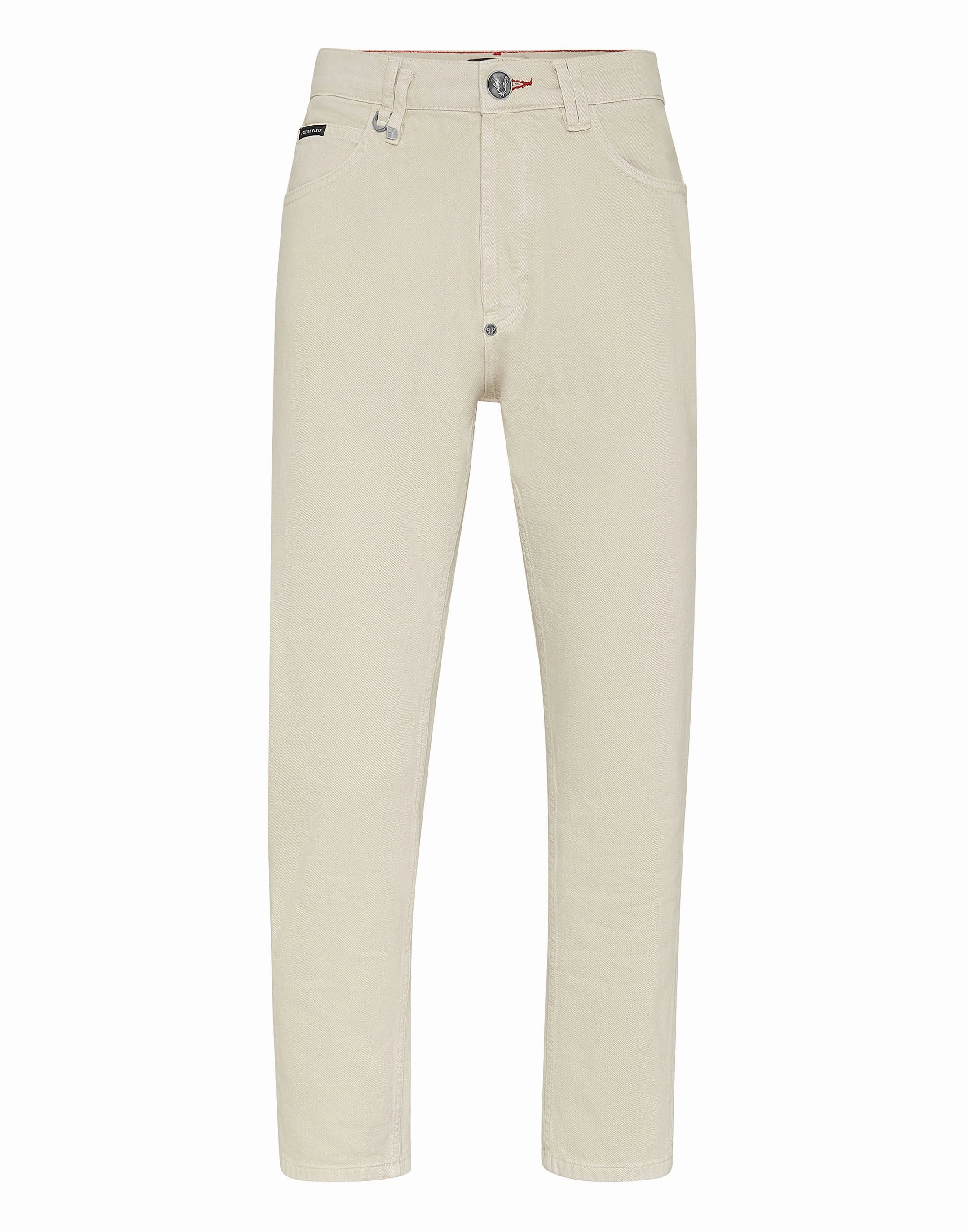 Denim Trousers Carrot Fit Iconic Plein