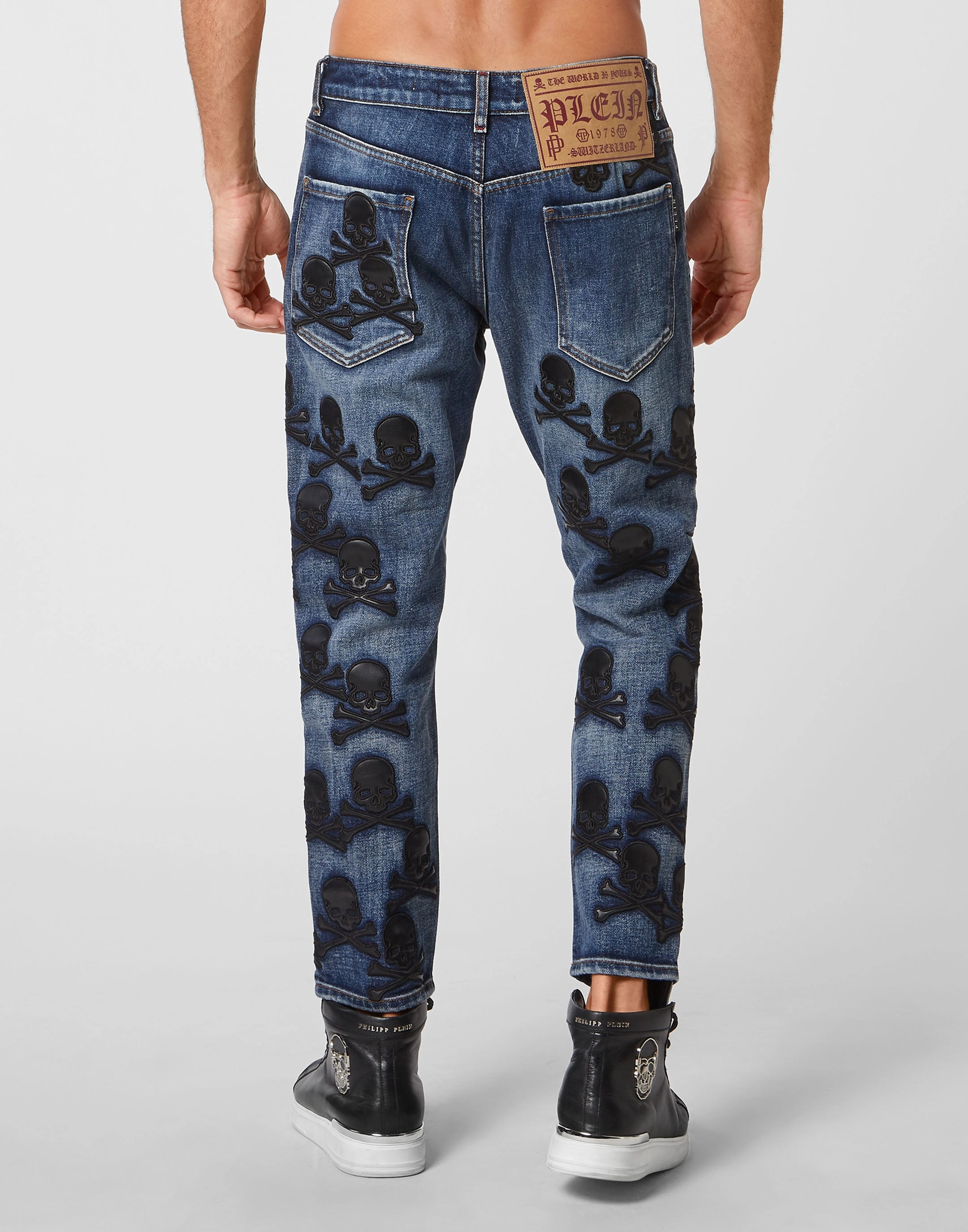 Denim Trousers Detroit Fit Skull