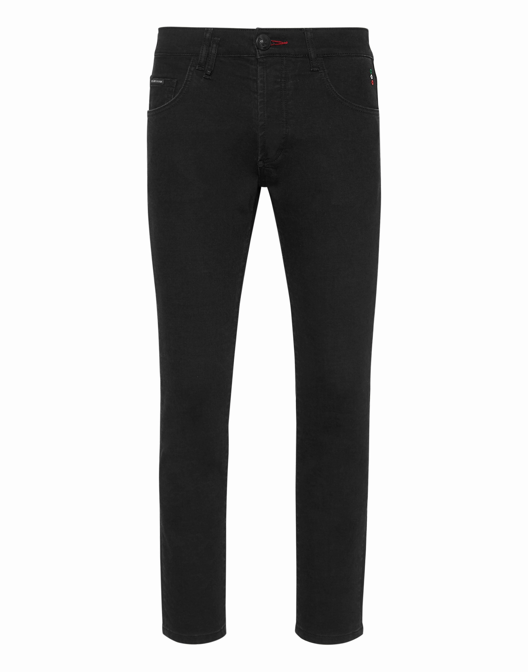 Denim Trousers Skinny Fit Lion Circus