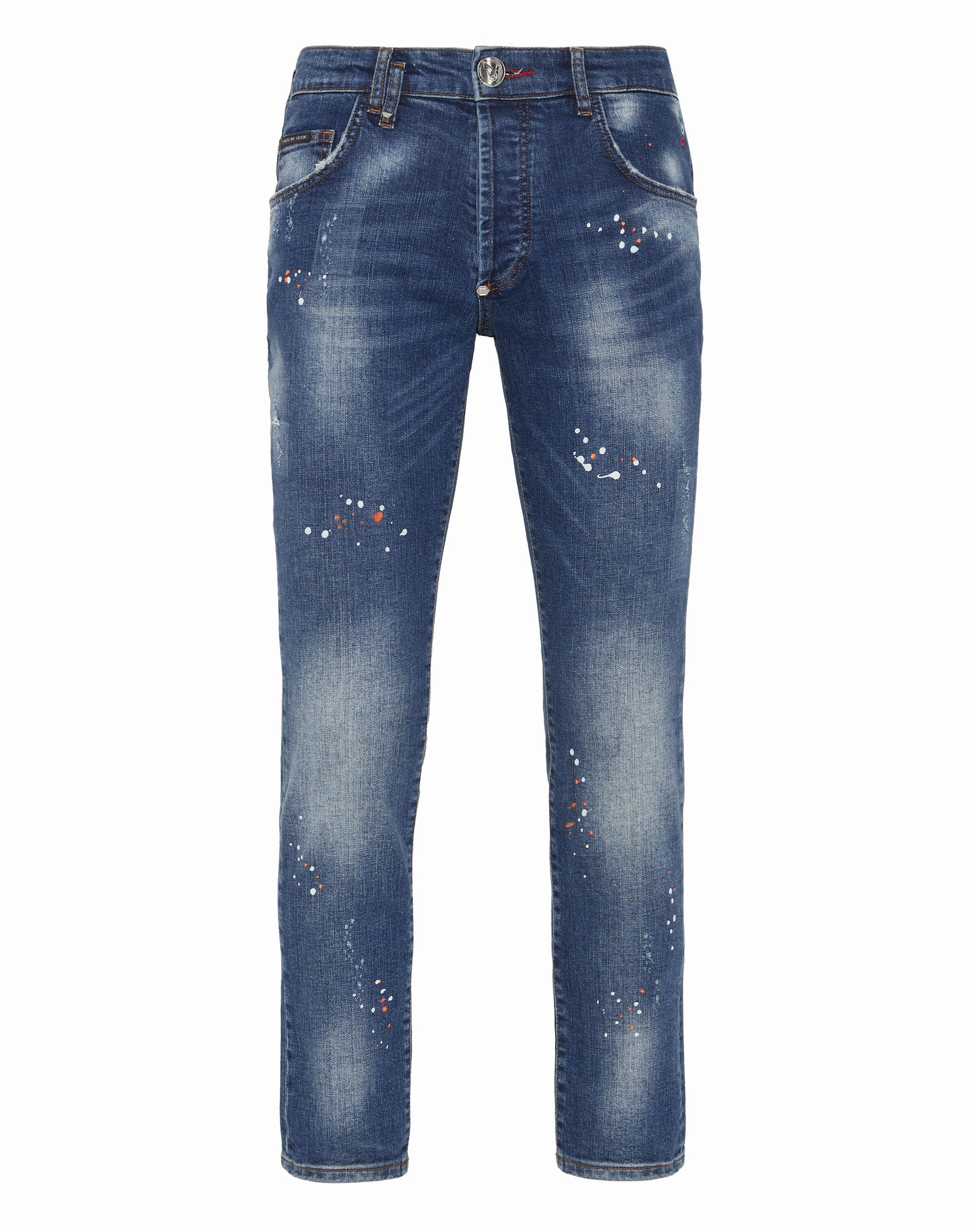 Denim Trousers Skinny Fit Lion Circus