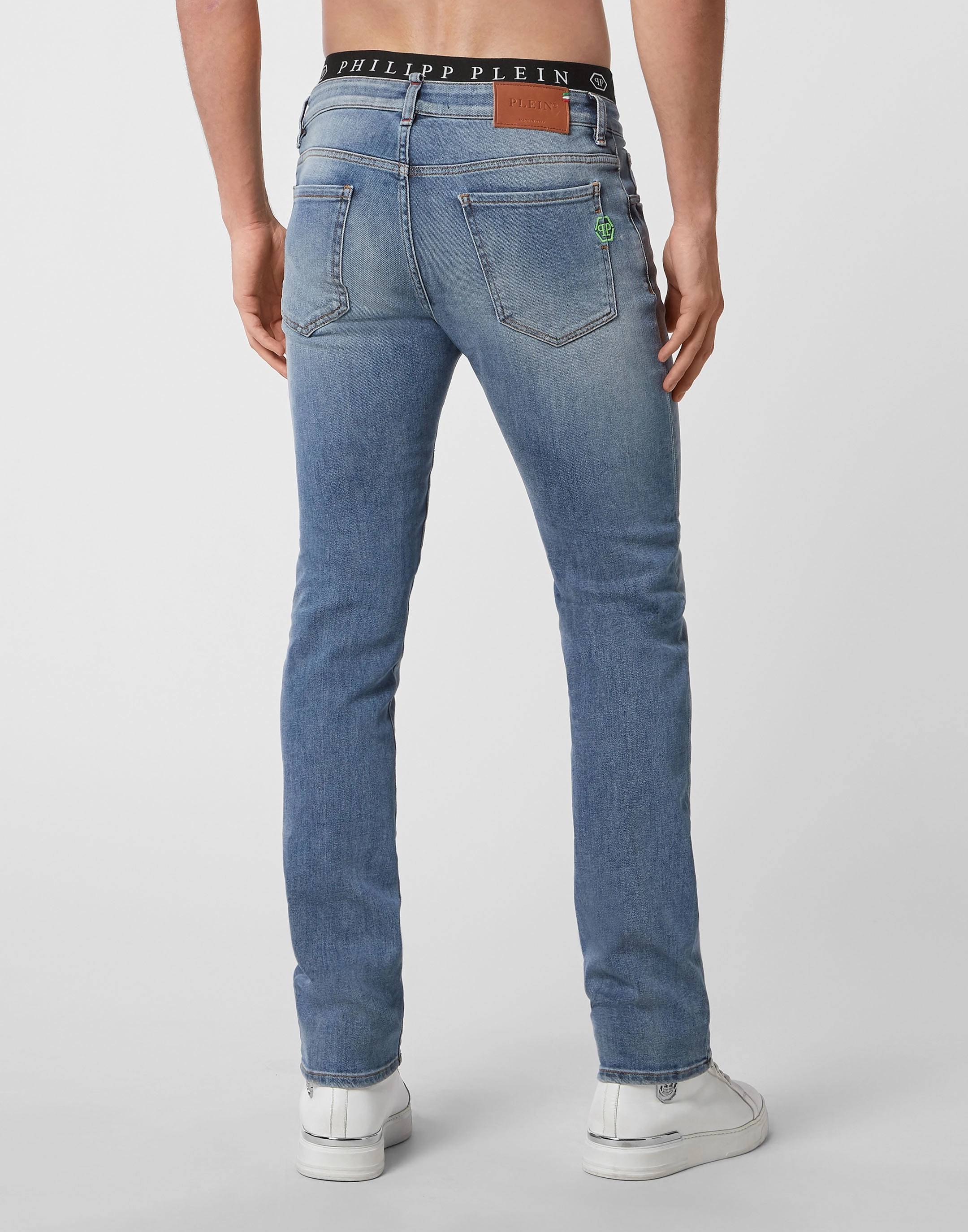 Denim Trousers Straight Supreme Comfort fit Hexagon