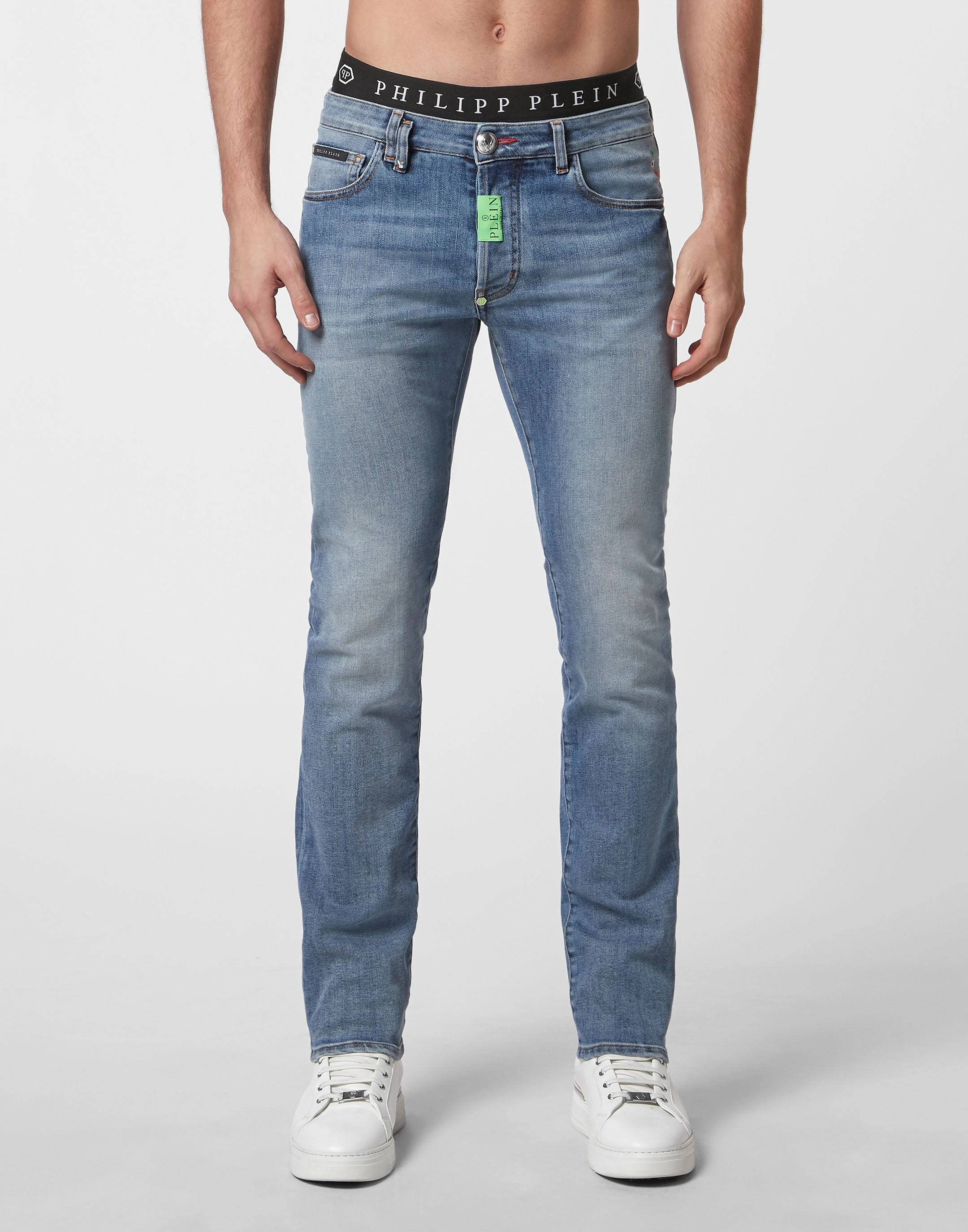 Denim Trousers Straight Supreme Comfort fit Hexagon