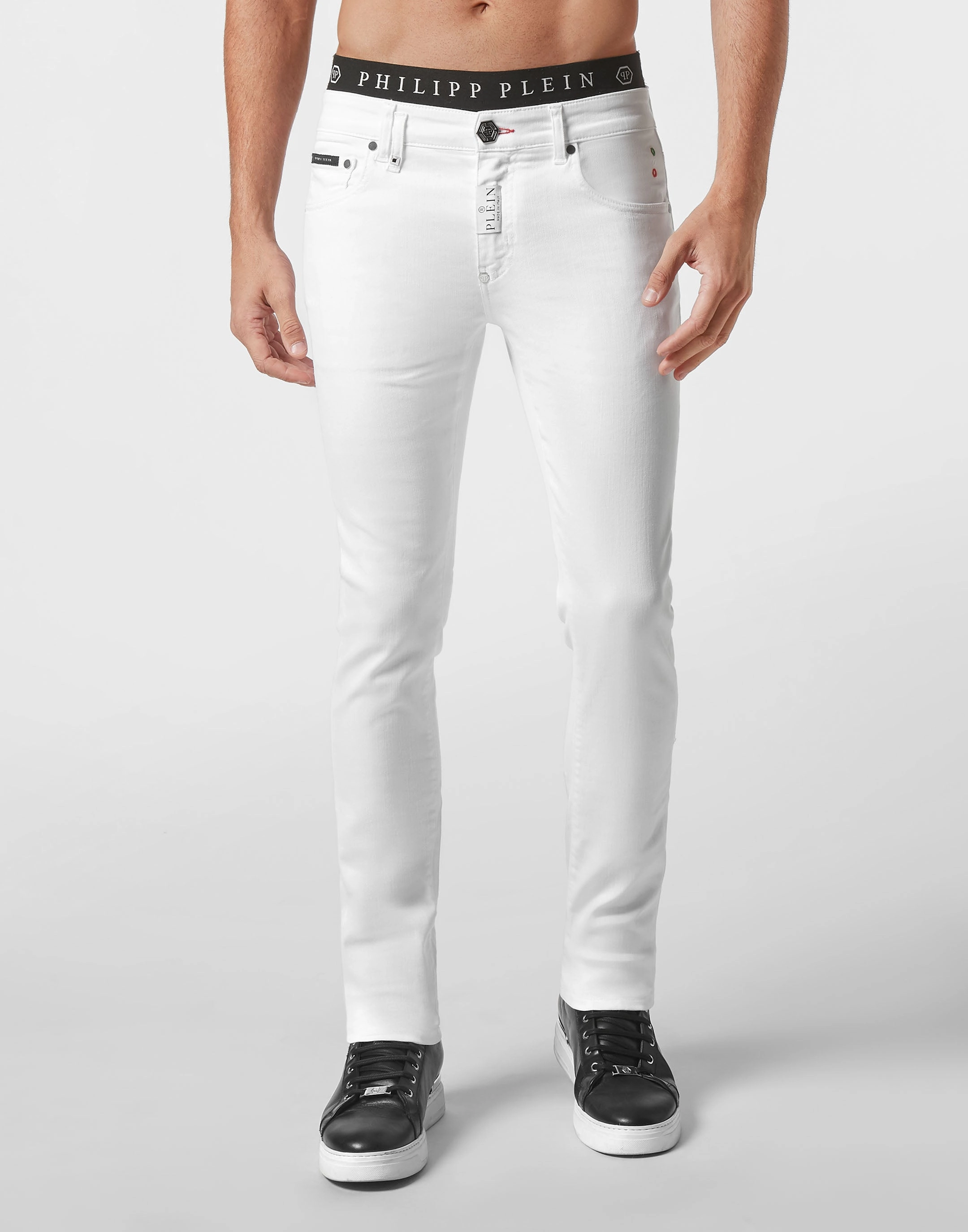 Denim Trousers Super fit Hexagon