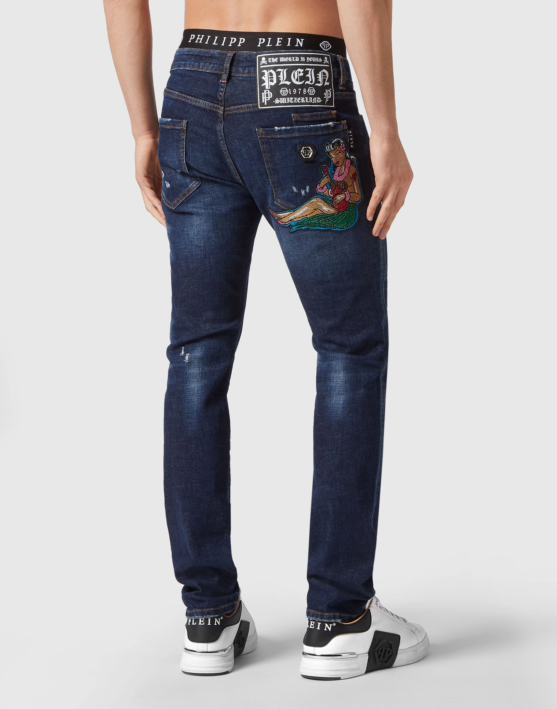 Denim Trousers Super Straight Cut Hawaii