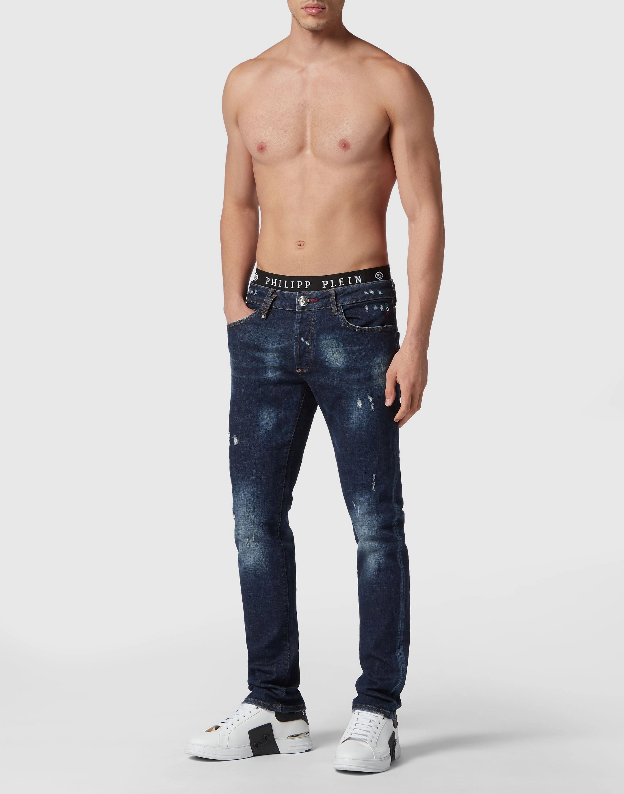 Denim Trousers Super Straight Cut Hawaii