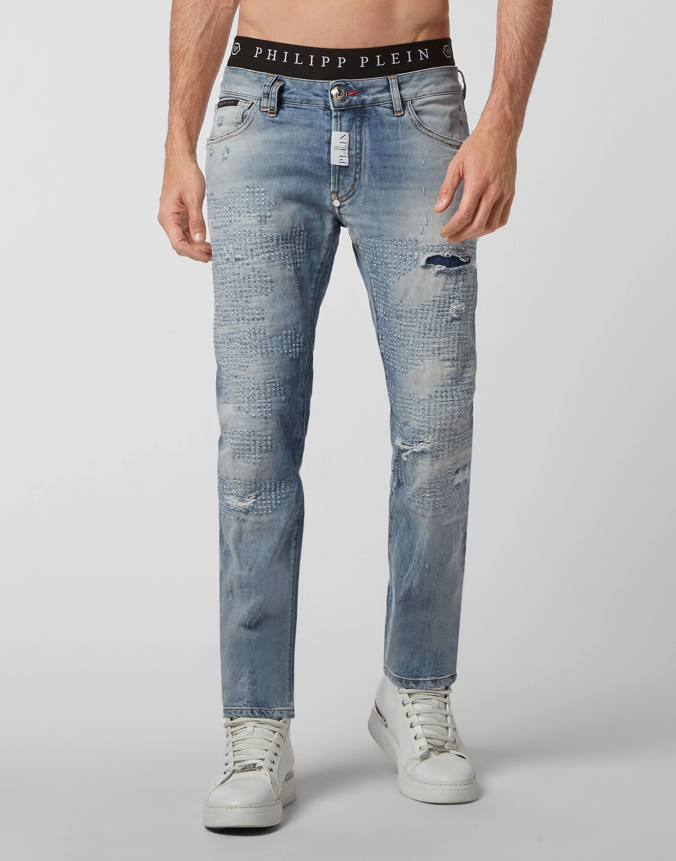 Denim Trousers Super Straight Cut Premium