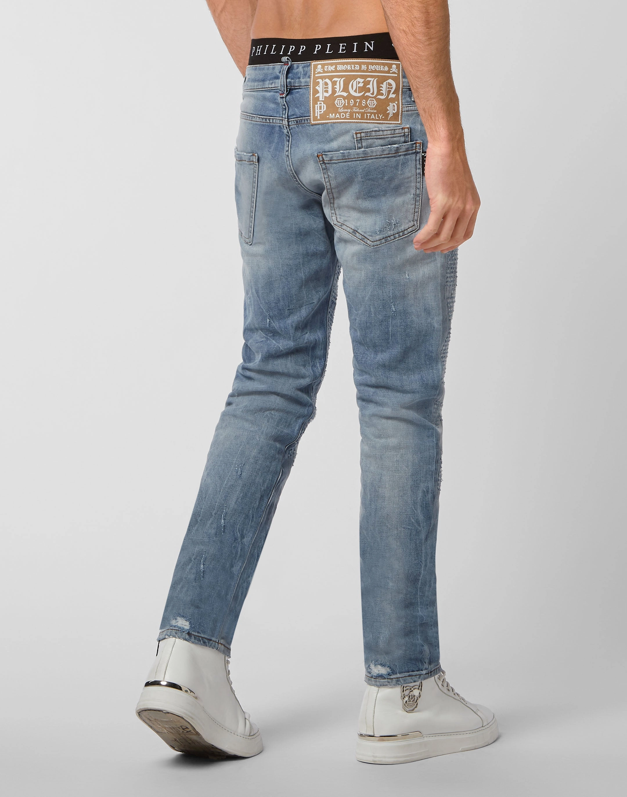 Denim Trousers Super Straight Cut Premium
