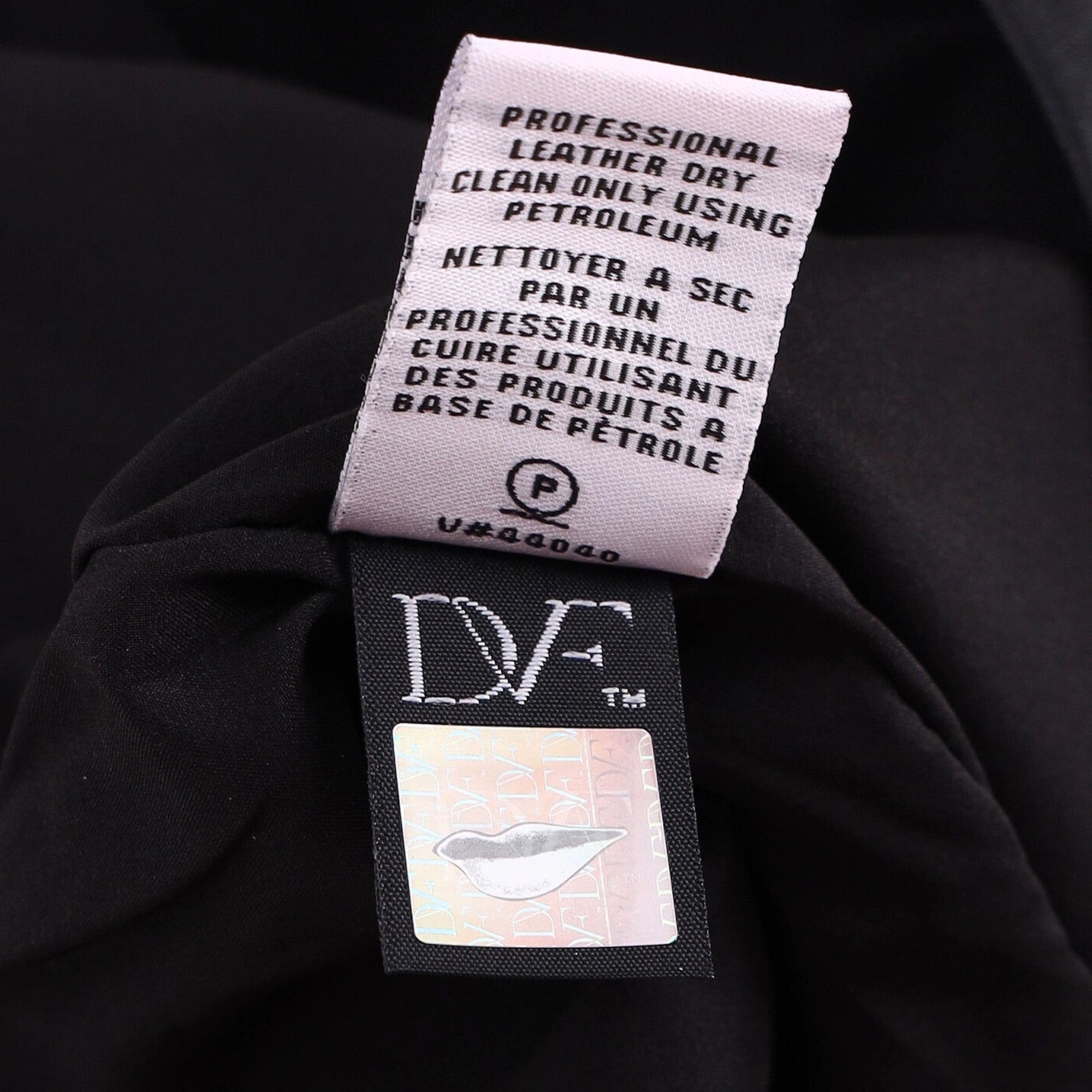 Diane von Furstenberg Knee Length Skirt in Black Leather