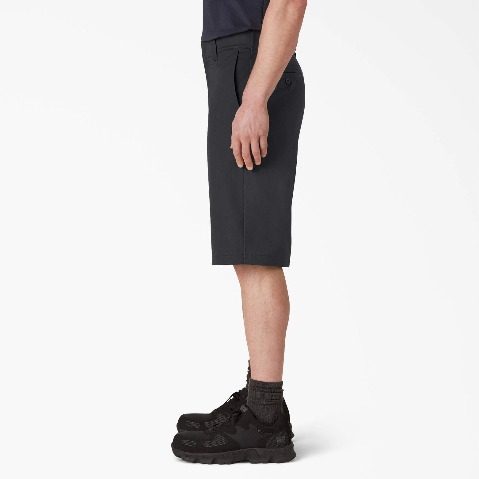 Dickies Cooling Active Waist Flat Front Shorts, 13"