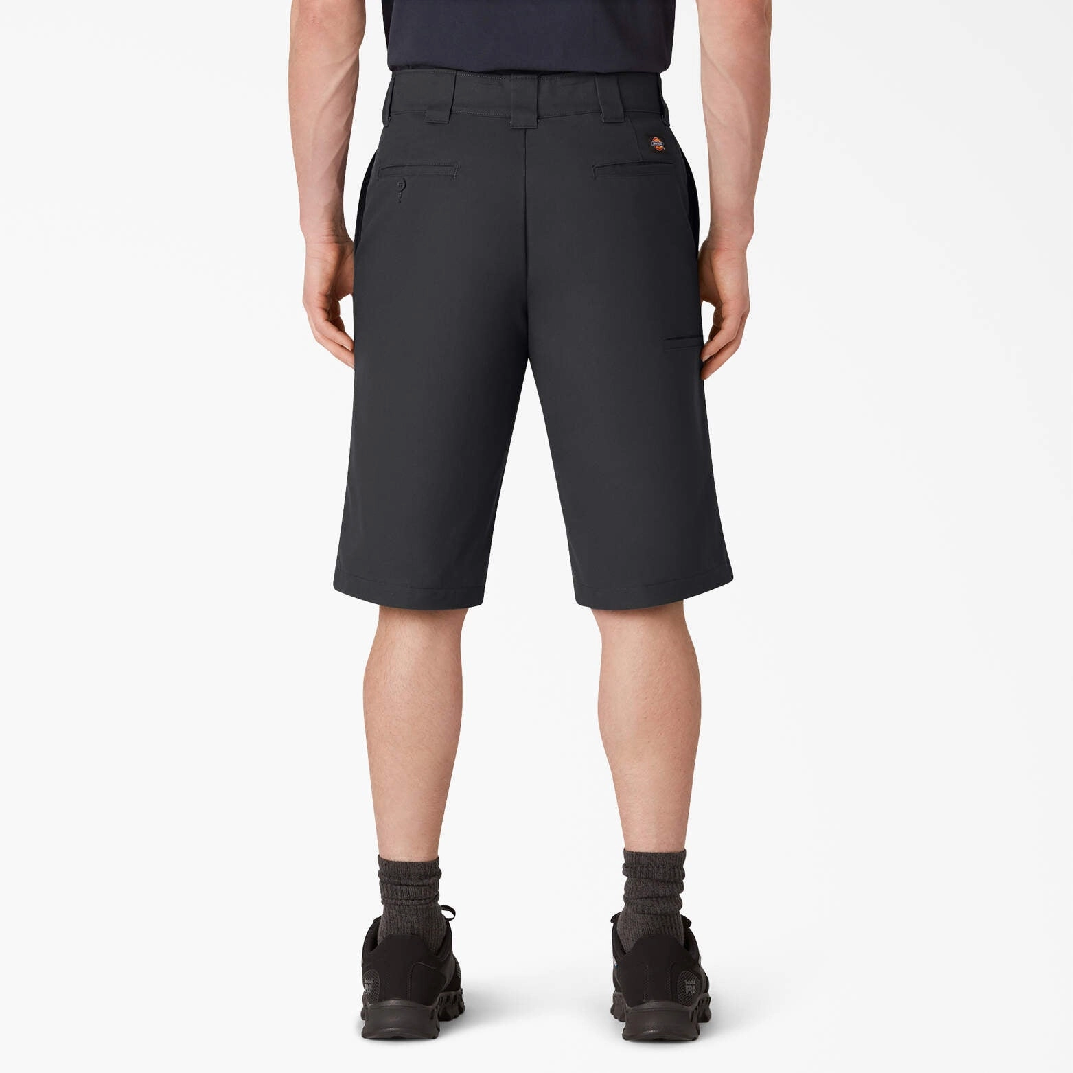 Dickies Cooling Active Waist Flat Front Shorts, 13"