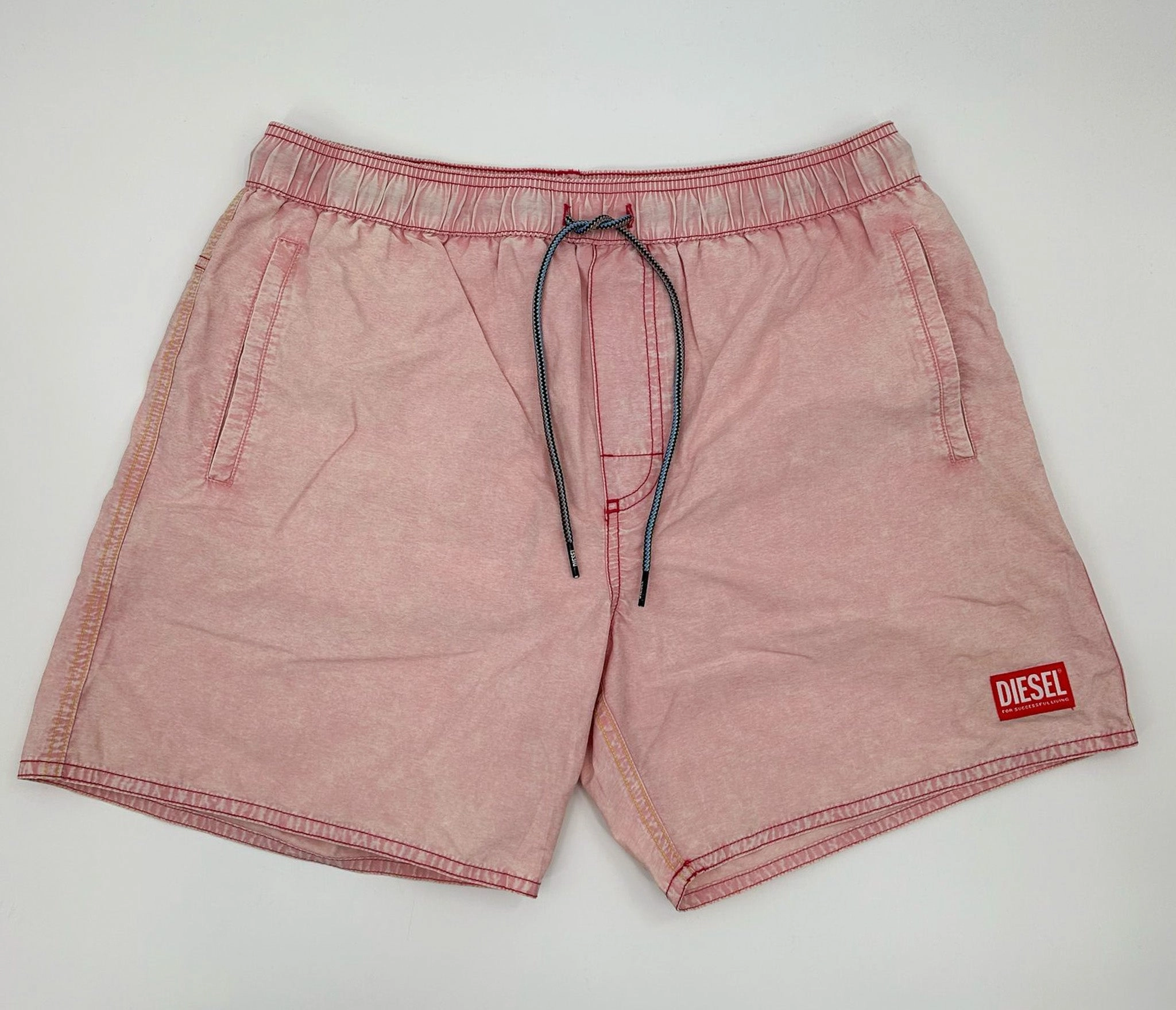 Diesel Pink Waykeeki Swim Shorts Bathing Suit