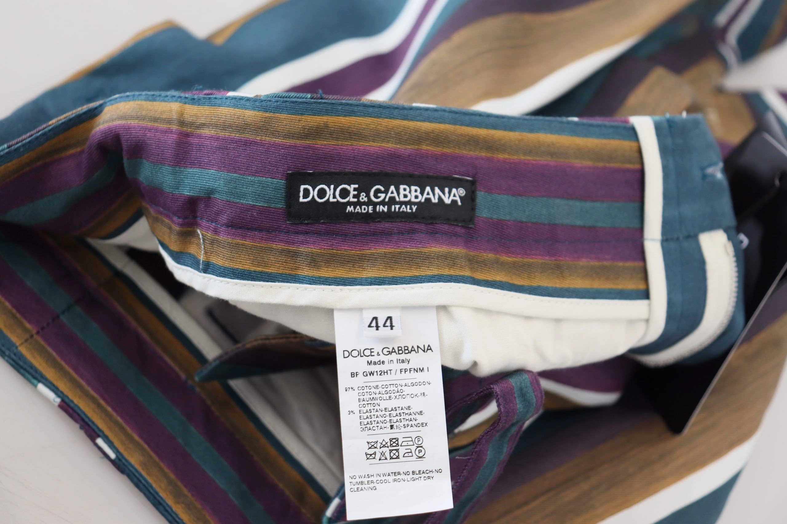 Dolce & Gabbana Chic Chino Shorts - Regular Men's Fit