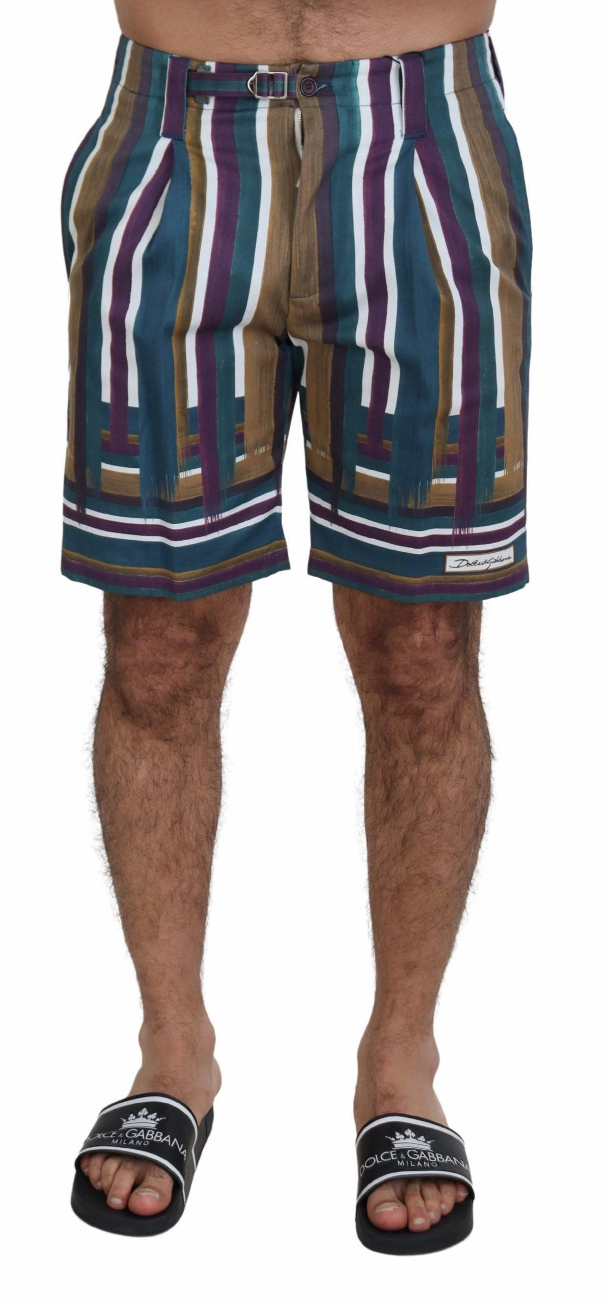 Dolce & Gabbana Chic Chino Shorts - Regular Men's Fit
