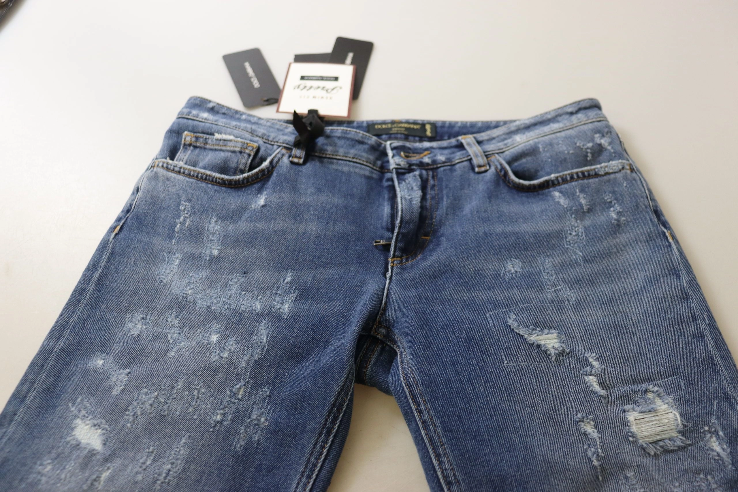Dolce & Gabbana Chic Low Waist Skinny Women's Jeans