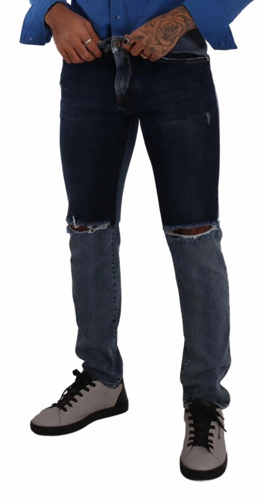Dolce & Gabbana Chic Slim Fit Tatte Men's