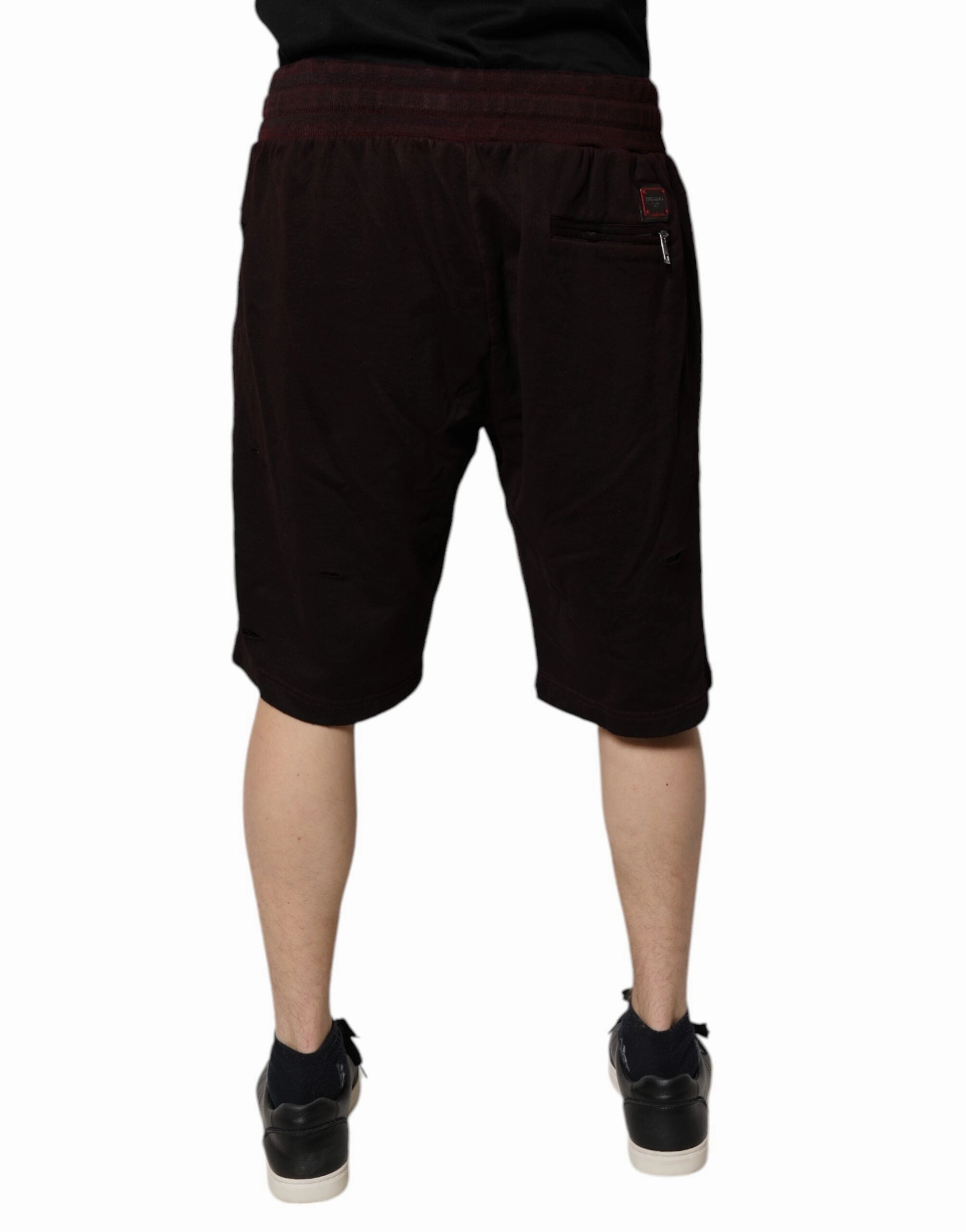 Dolce & Gabbana Cotton Bermuda SweatMen's Men's Shorts (Pre-Owned)