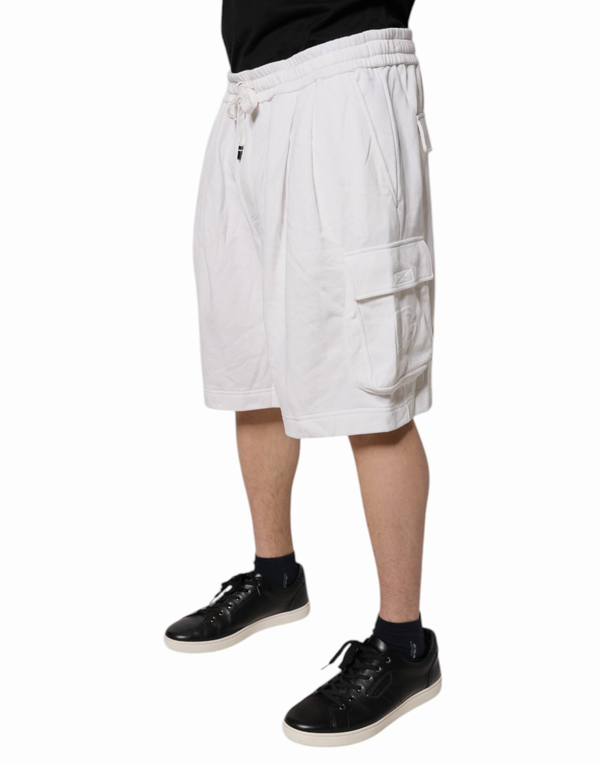 Dolce & Gabbana Cotton Cargo Bermuda SweatMen's Men's Shorts